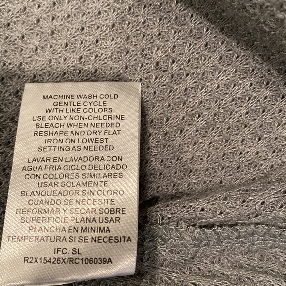 RXB Long Sleeve Waffle Weave Tunic Size: M - Picture 13 of 13